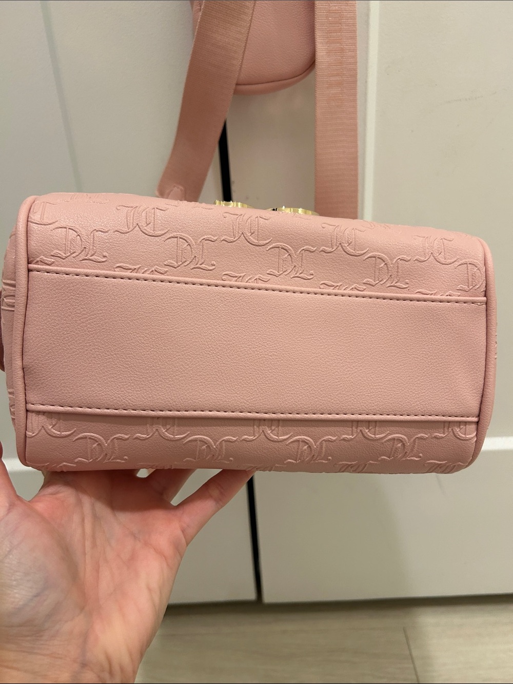 Juicy Couture (NWT) All About That Bling Satchel Bag in Pink Diamond - Picture 7 of 15